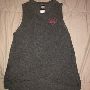 Gray tank top